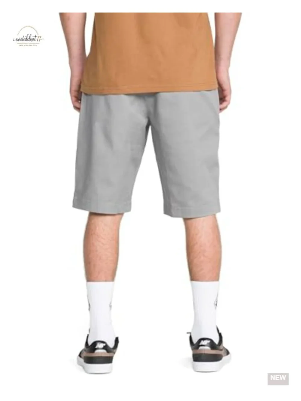 Men's Stretch Chino Shorts Casual Flat Front 22